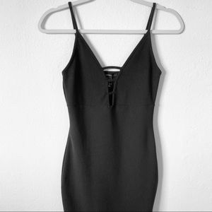 Forever21 ribbed v-neck mini dress